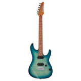 Ibanez AZ Standard 6str Electric Guitar  HH- Transparent Turquoise Burst