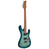 Ibanez AZ Standard 6str Electric Guitar  HH- Transparent Turquoise Burst