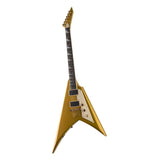 ESP LTD KH-V Kirk Hammett Signature Electric Guitar - Metallic Gold- B-Stock