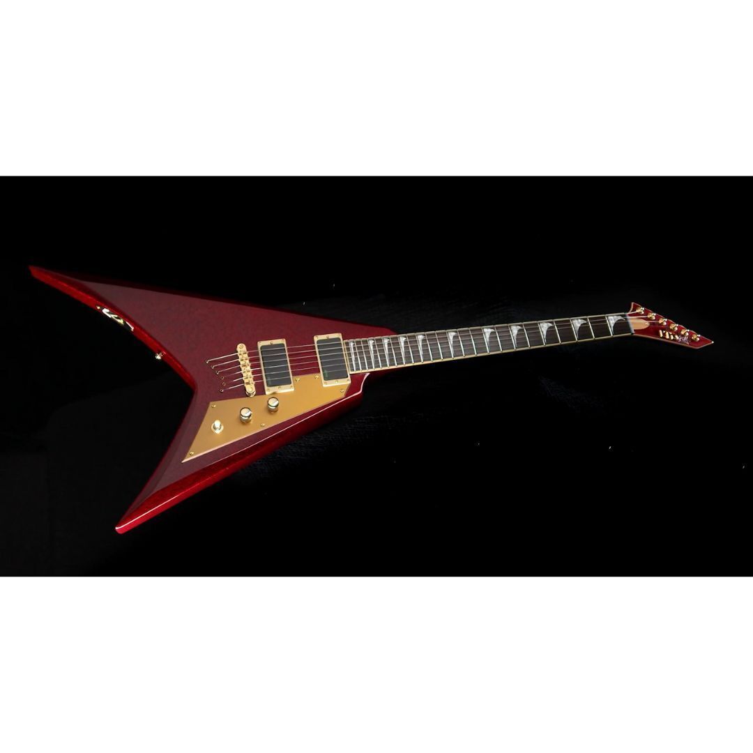 ESP LTD KH-V Kirk Hammett Signature Electric Guitar - Red Sparkle- B-Stock