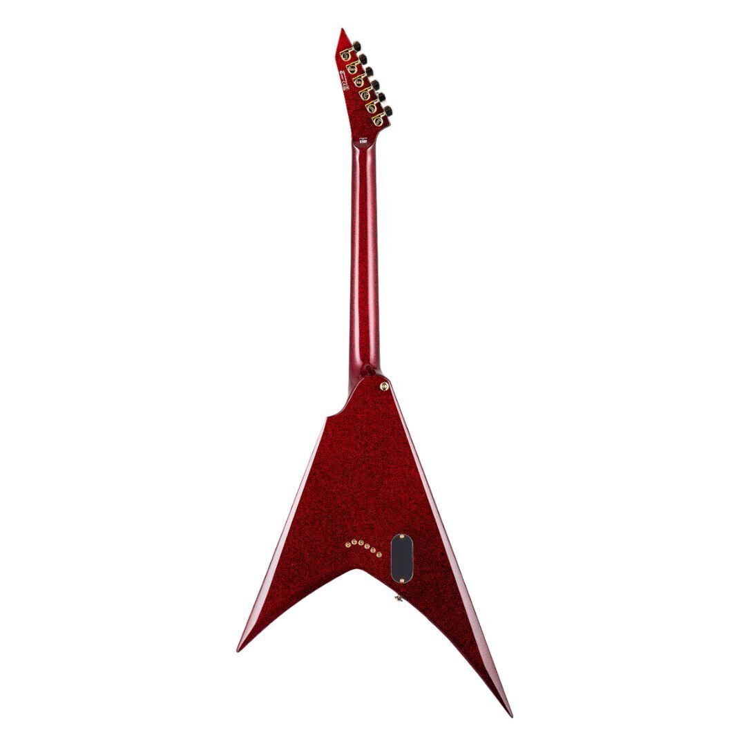 ESP LTD KH-V Kirk Hammett Signature Electric Guitar - Red Sparkle- B-Stock