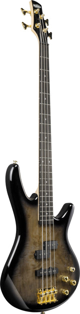 Ibanez Gio SR 4str Electric Bass - Transparent Pale Black Burst