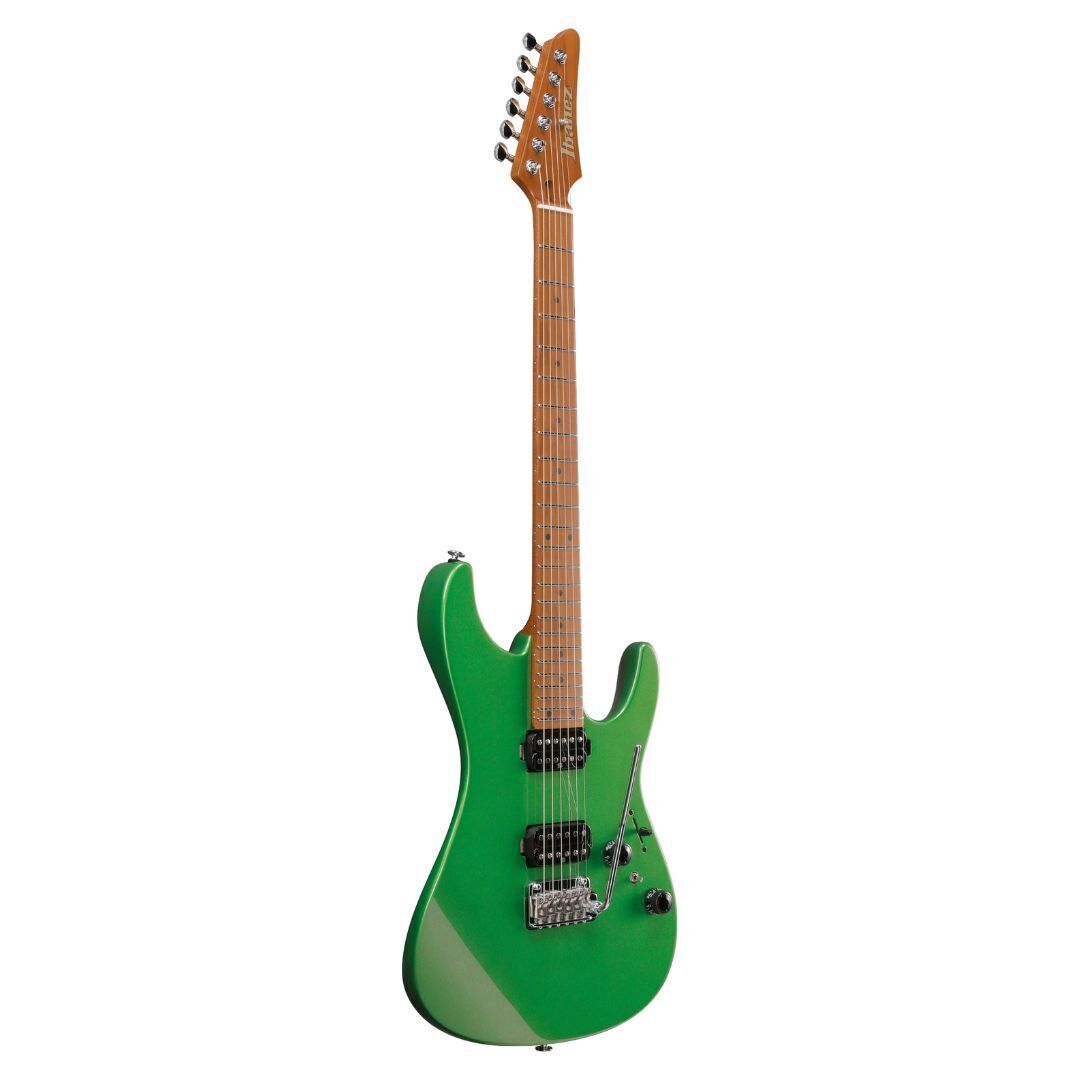 Ibanez AZ Prestige 6str Electric Guitar w/Case - Apple Green Metallic