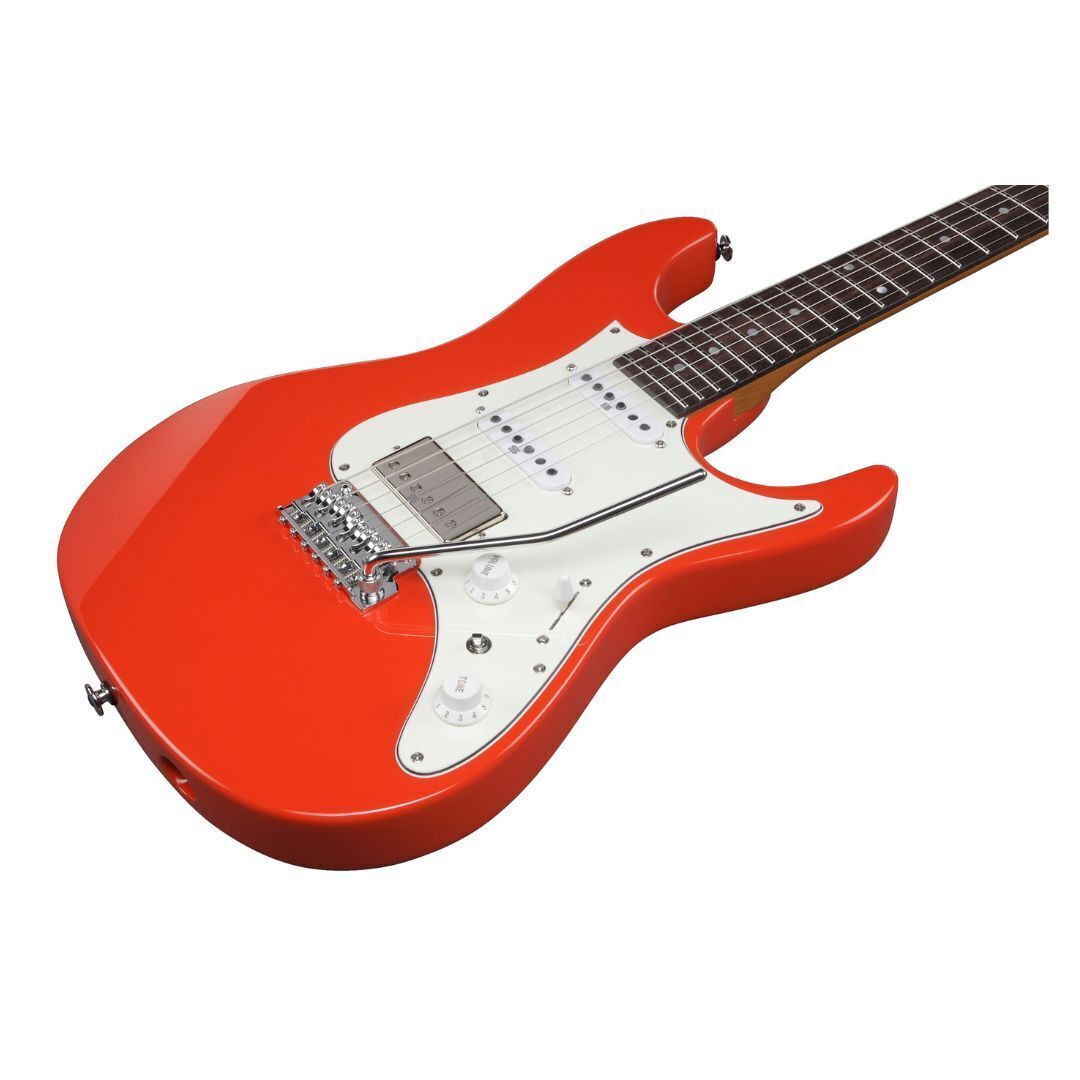 Ibanez AZ Prestige 6str Electric Guitar w/Case - Vermillion Red