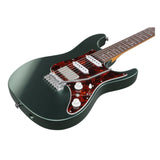 Ibanez AZ Prestige 6str Electric Guitar w/Case - Ivy Green Metallic Flat