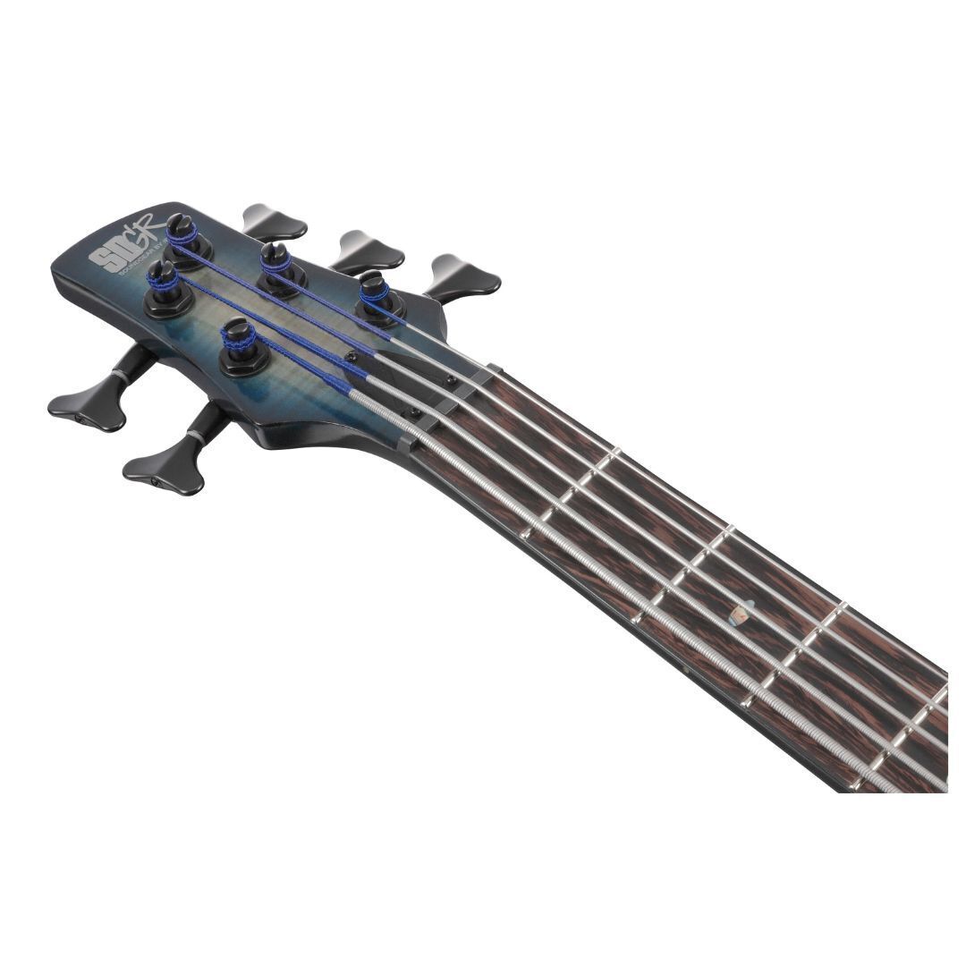 Ibanez SR Bass Workshop 5str Electric Bass - Cosmic Blue Starburst Low Gloss