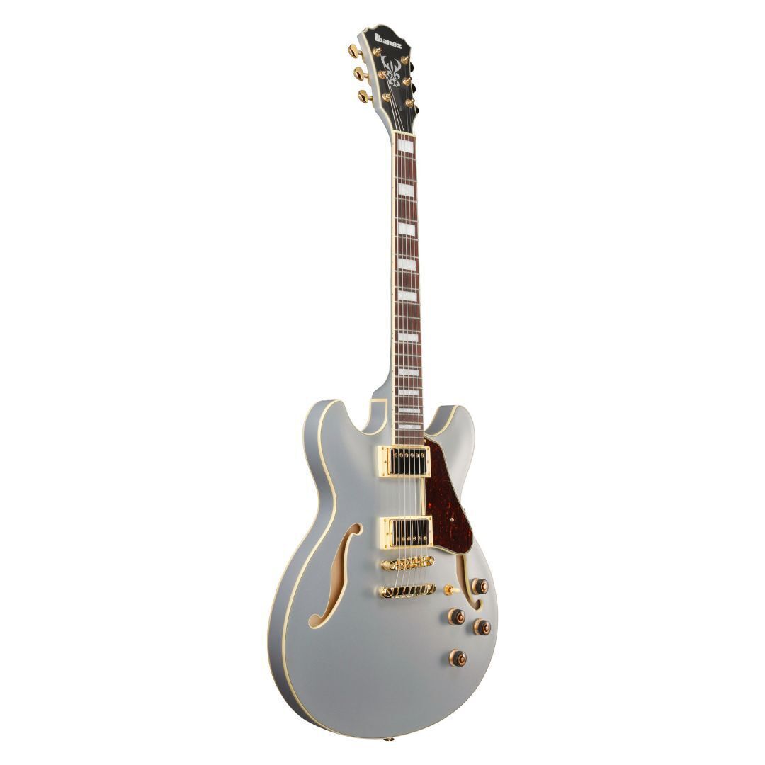 Ibanez AS Artcore 6str Electric Guitar  - Moonstone Silver Flat