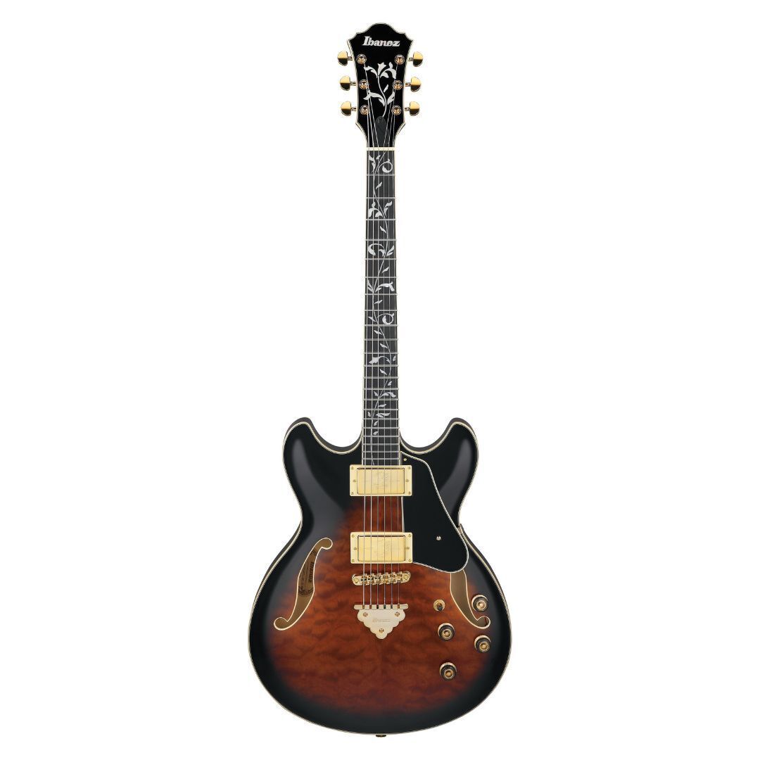 Ibanez AS Artcore Expressionist 6str Electric Guitar - Dark Brown Sunburst