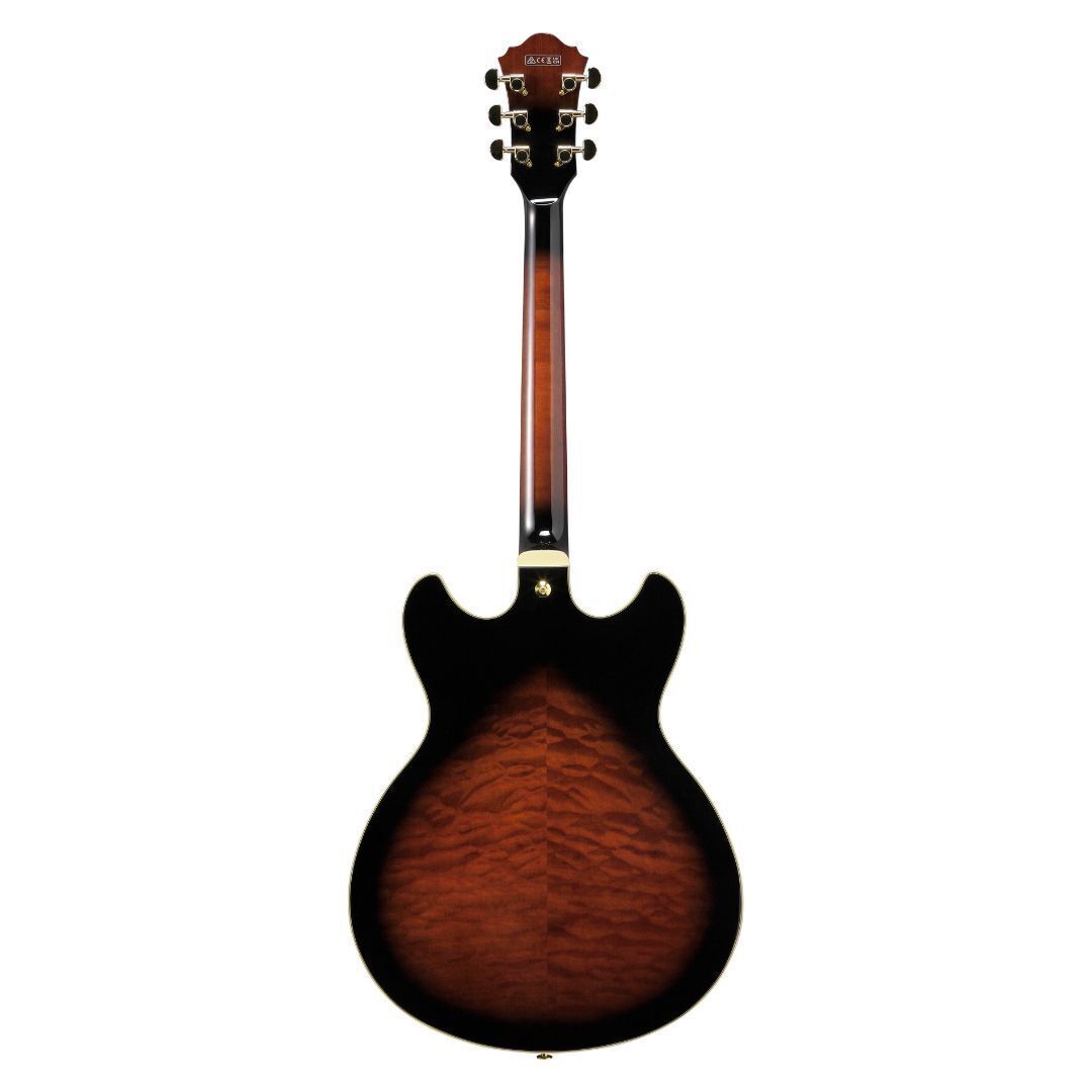 Ibanez AS Artcore Expressionist 6str Electric Guitar - Dark Brown Sunburst