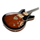 Ibanez AS Artcore Expressionist 6str Electric Guitar - Dark Brown Sunburst