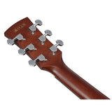 Ibanez PC54E Weathered Black Open Pore Top, Open Pore Natural Back Guitar
