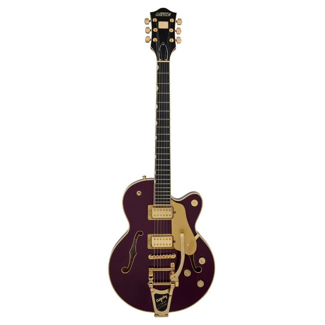 Gretsch Broadkaster Jr. LX Center Block Electric Guitar (Blackberry)