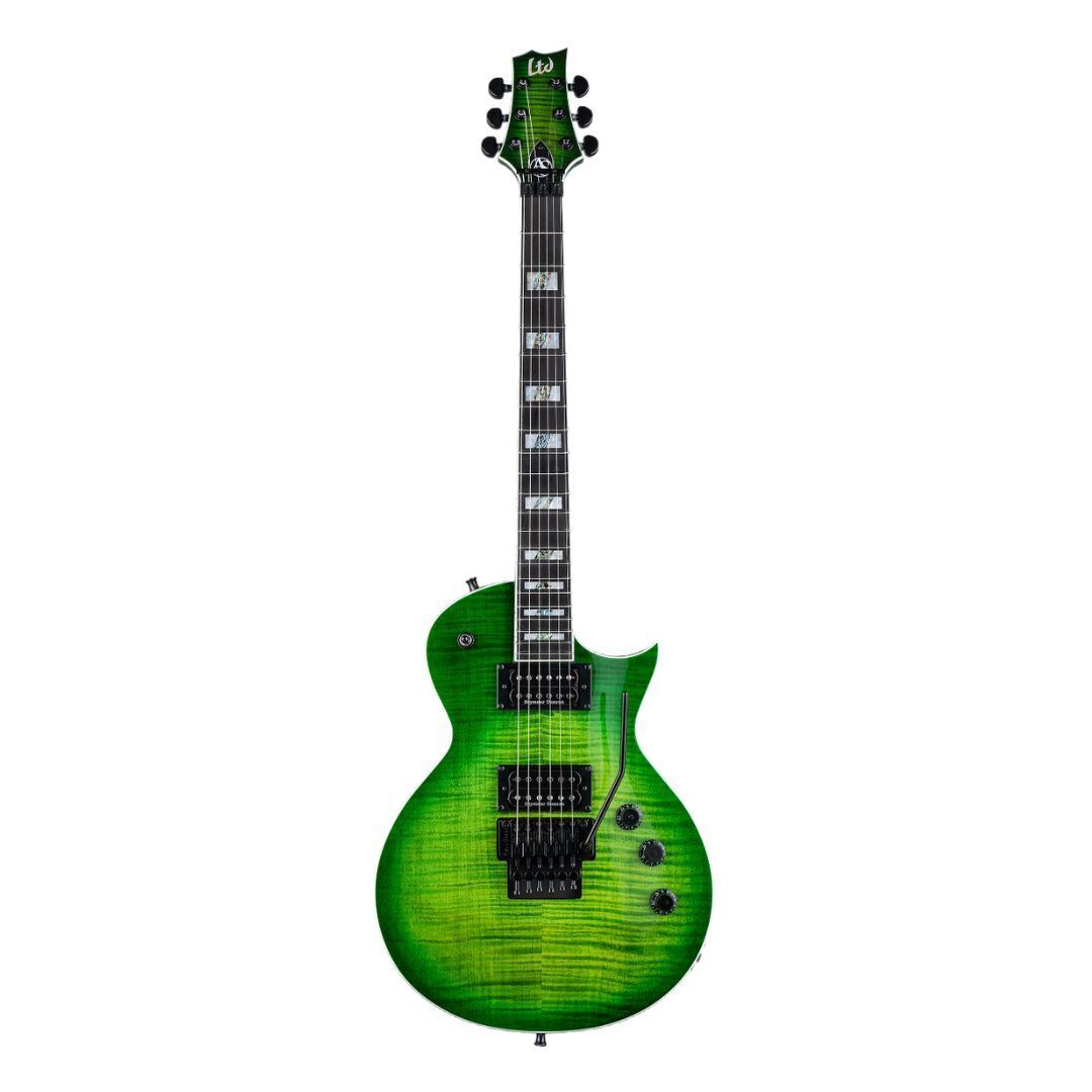 ESP LTD/AS-1/FR/FM Electric  Guitar in LIME BURST