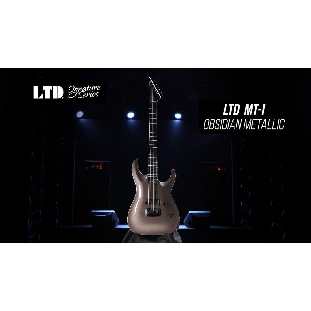 ESP LTD MT-I  Electric  Guitar in  OBSIDIAN METALLIC