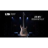 ESP LTD MT-I  Electric  Guitar in  OBSIDIAN METALLIC