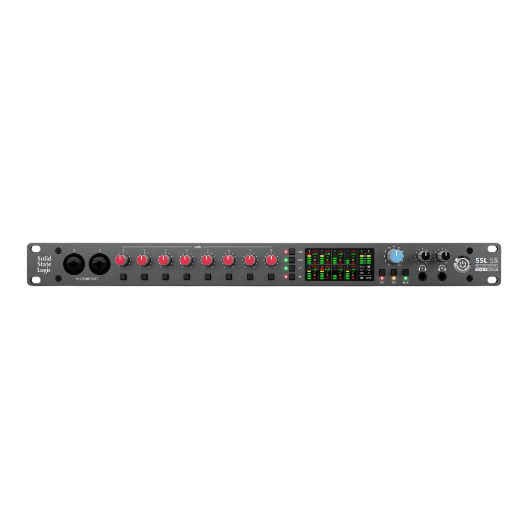 Solid State Logic SSL 18 26-in/28-out, 32-bit/192 kHz USB-C audio interface