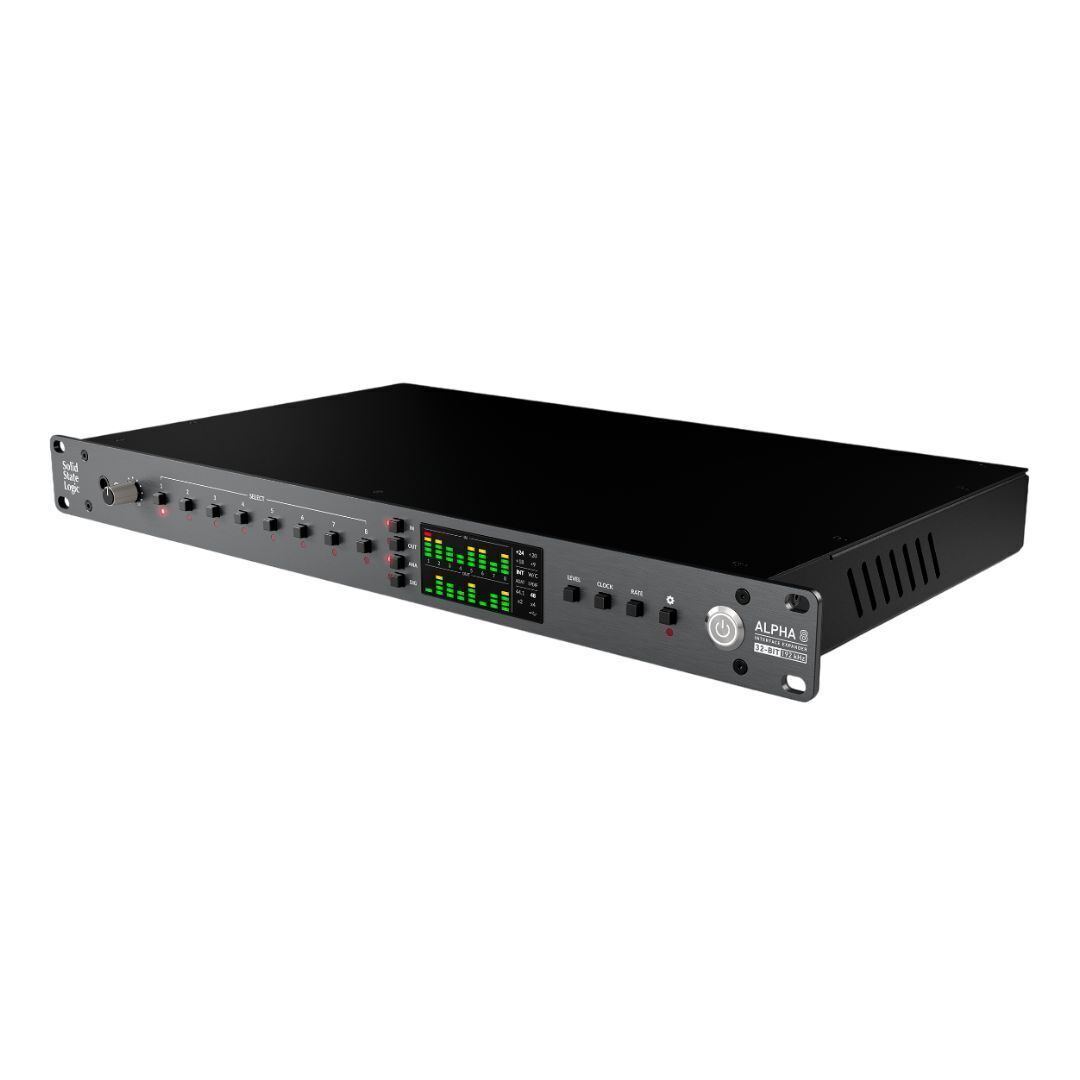 Solid State Logic Alpha 8 High-Performance 8x8 AD,DA Converter e Analogue, ADAT