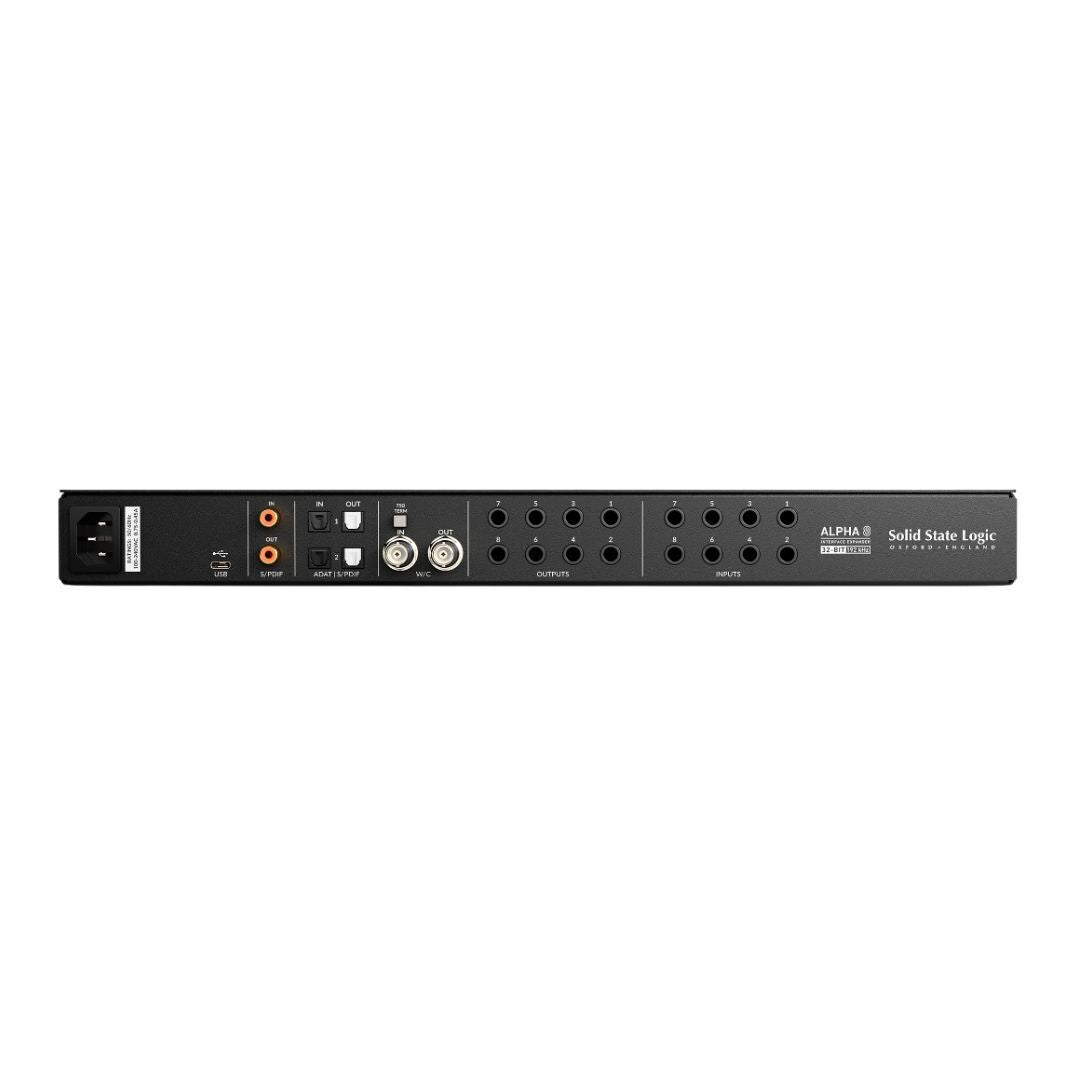 Solid State Logic Alpha 8 High-Performance 8x8 AD,DA Converter e Analogue, ADAT