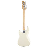 Fender Standard Precision Bass, Maple Fingerboard, Black Pickguard,Olympic White