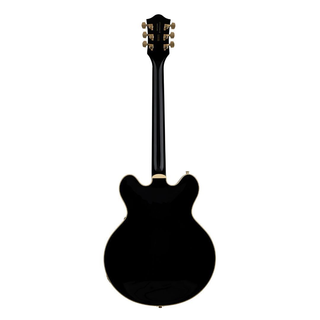 Gretsch Broadkaster LX Center Block with String-Thru Bigsby, Black