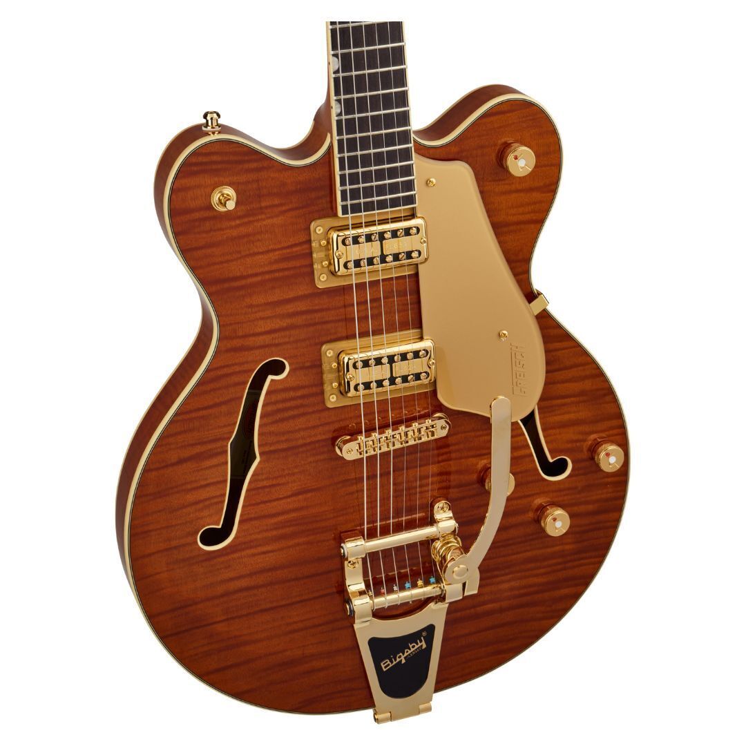 Gretsch LTD Electromatic Broadkaster Center Block Electric Guitar (Orange)