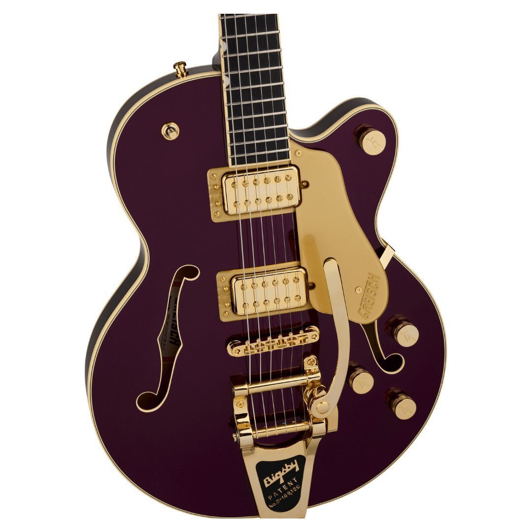 Gretsch Broadkaster Jr. LX Center Block Electric Guitar (Blackberry)