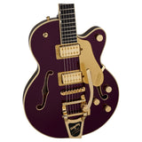Gretsch Broadkaster Jr. LX Center Block Electric Guitar (Blackberry)