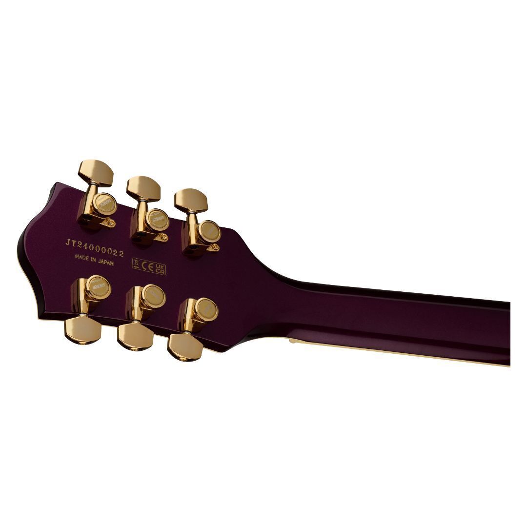 Gretsch Broadkaster Jr. LX Center Block Electric Guitar (Blackberry)