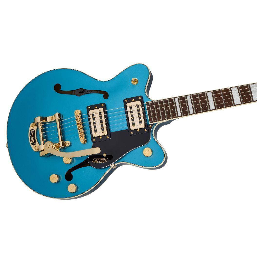 Gretsch G2655TG Streamliner Center Block Jr. Double-Cut with Bigsby Riviera Blue