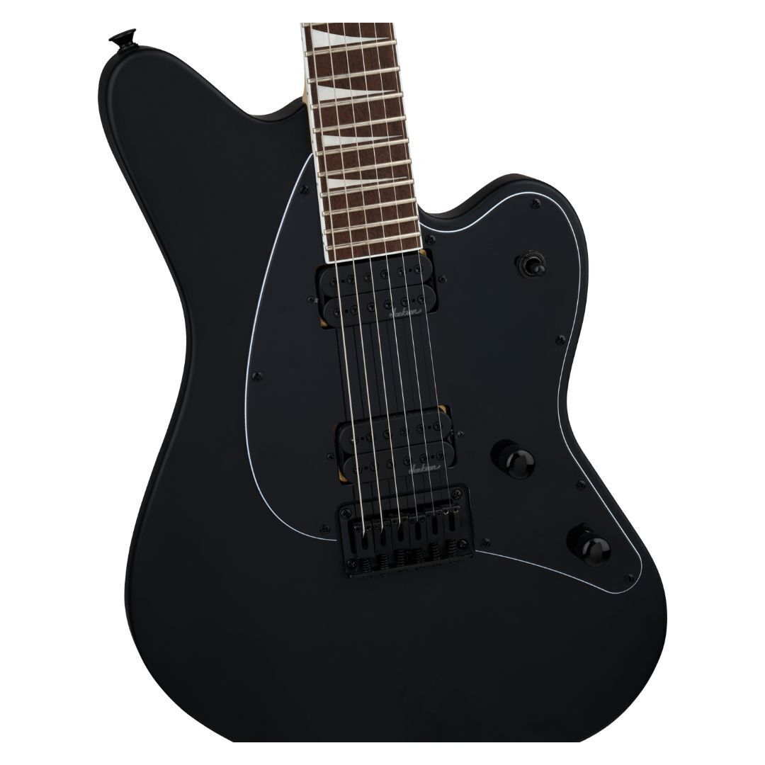 Jackson X Series SURFCASTER  OC HT6, Laurel Fingerboard, Satin Black