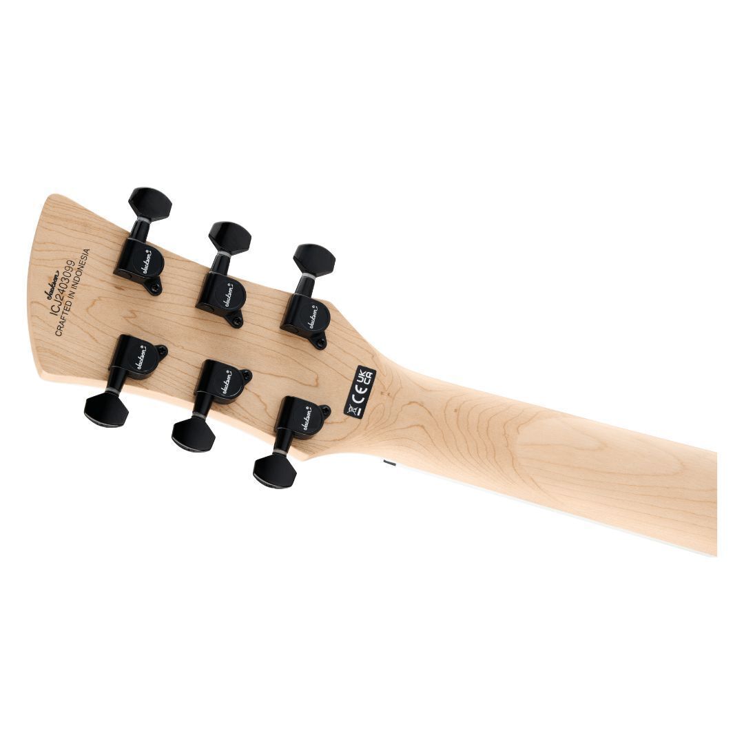 Jackson X Series SURFCASTER  OC HT6, Laurel Fingerboard, Satin Black
