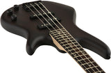 Ibanez GSRM20B Mikro 3/4 Size 4-String Electric Bass Guitar (Walnut Brown)
