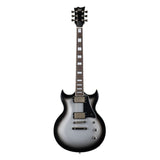 ESP LTD Bill Kelliher Royal Shiva, Silver Sunburst with Case (Open Box)