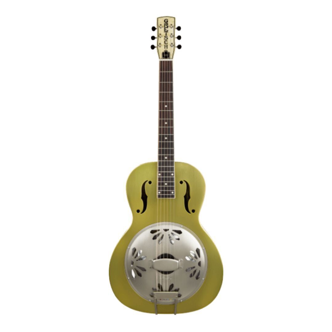 Gretsch G9202 Honey Dipper Special, Round-Neck, Padauk Fingerboard, Bell Bronze