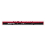 Nord Piano 6 Portable Piano with 73-Key Triple Sensor Hammer Action Keybed and LED Faders (Red)