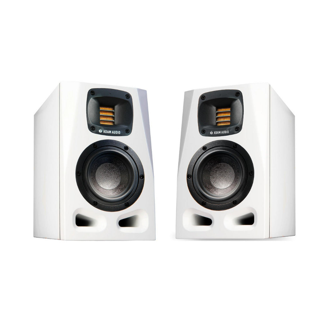 ADAM Audio A4V Powered Two-Way Studio Monitor White, Pair