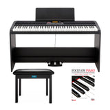 Korg XE20SP 88-Key Digital Ensemble Piano Bundle with Knox Gear Piano Bench