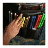 Zildjian Basic Polyester with Nylon Lining Drumstick Black Bag for Brushes