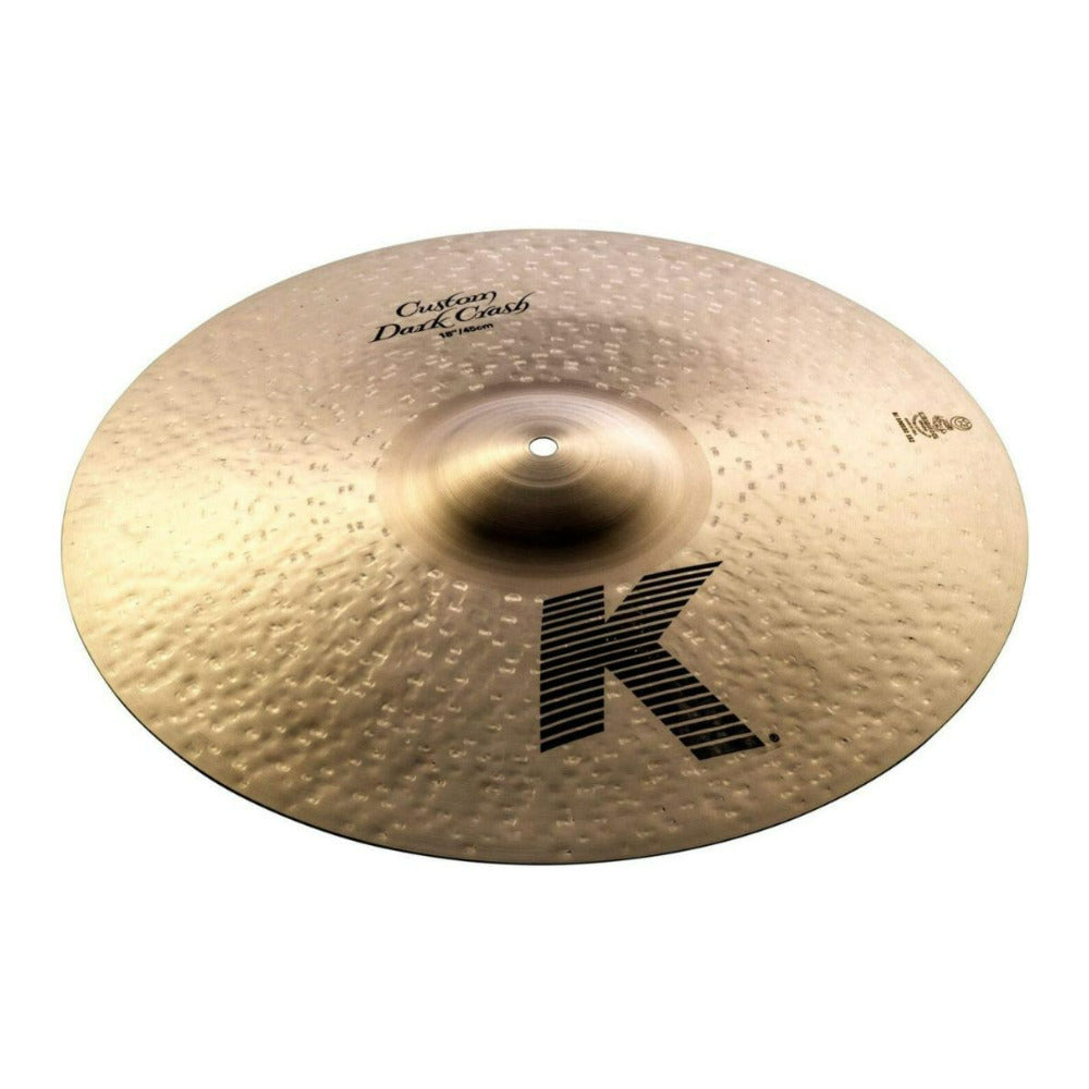 Zildjian K Custom Dark Crash 18 Inch Cymbal with Thin and Light Construction