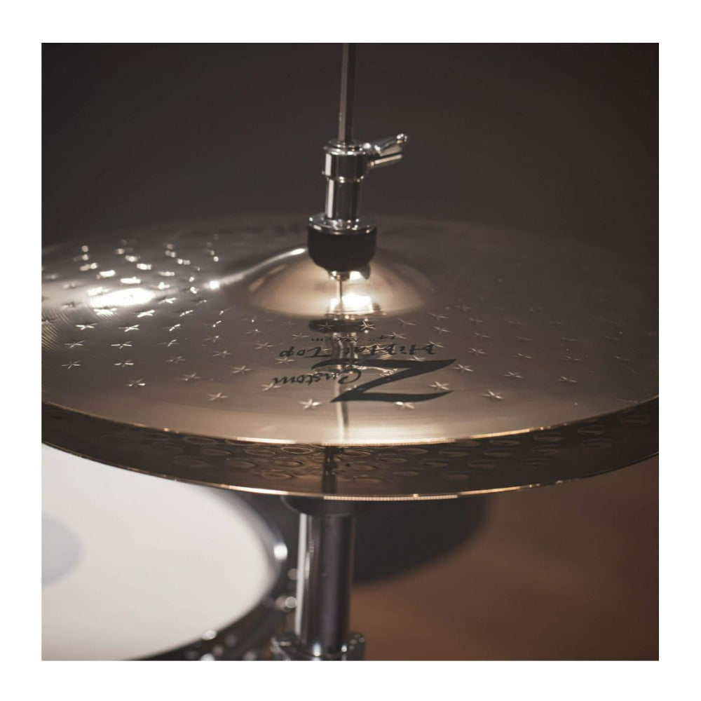 Zildjian Z40101 Z Custom 14 Inch Hi Hat Cymbal Pair for Metal Punk and Hard Rock