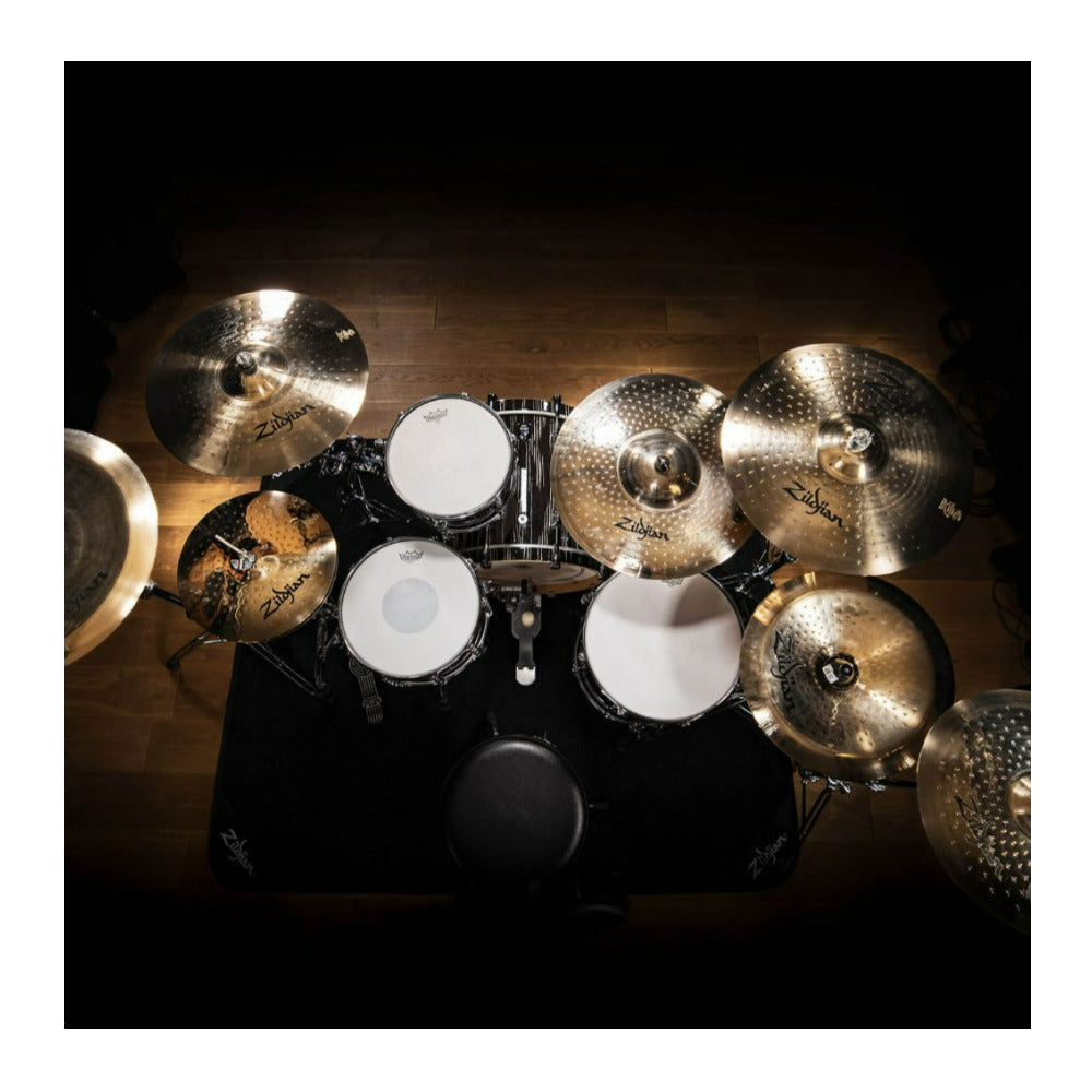 Zildjian Z40101 Z Custom 14 Inch Hi Hat Cymbal Pair for Metal Punk and Hard Rock