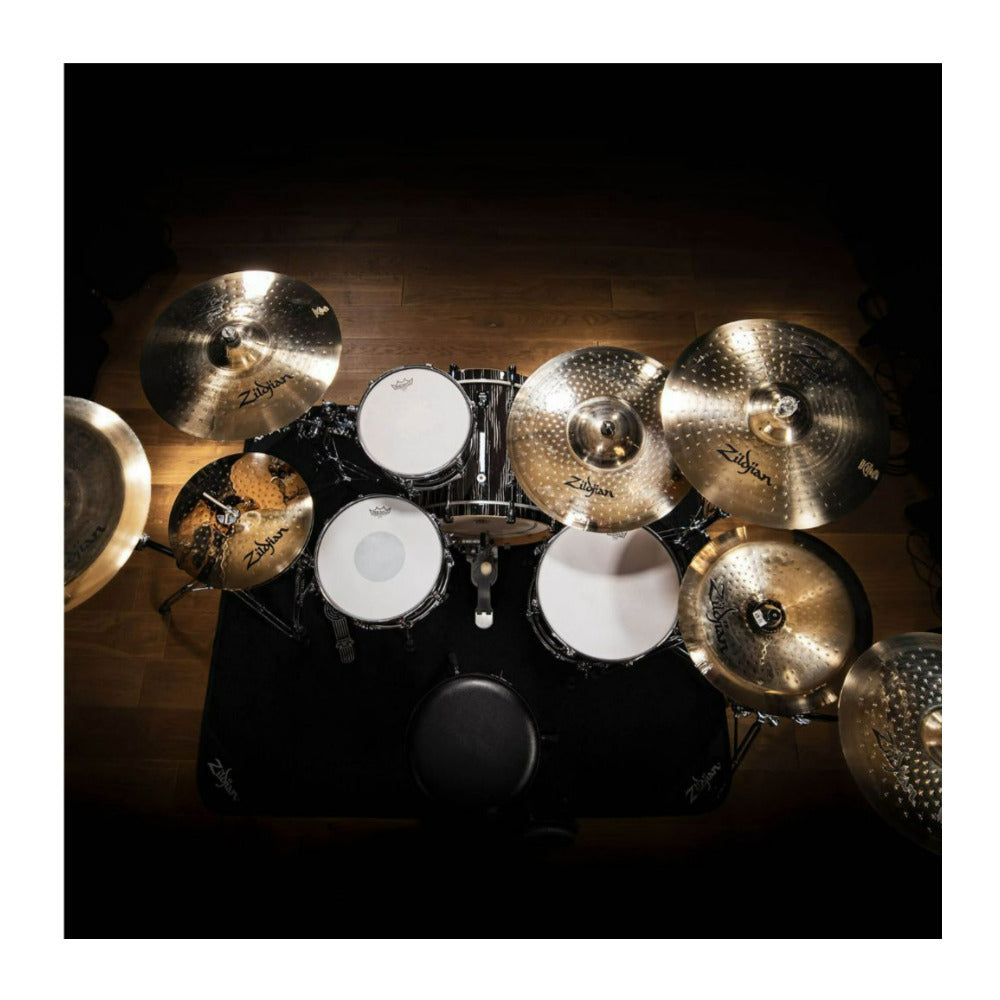 Zildjian Z40104 Z Custom 15 Inch Hi Hat Cymbal Pair for Metal Punk and Hard Rock