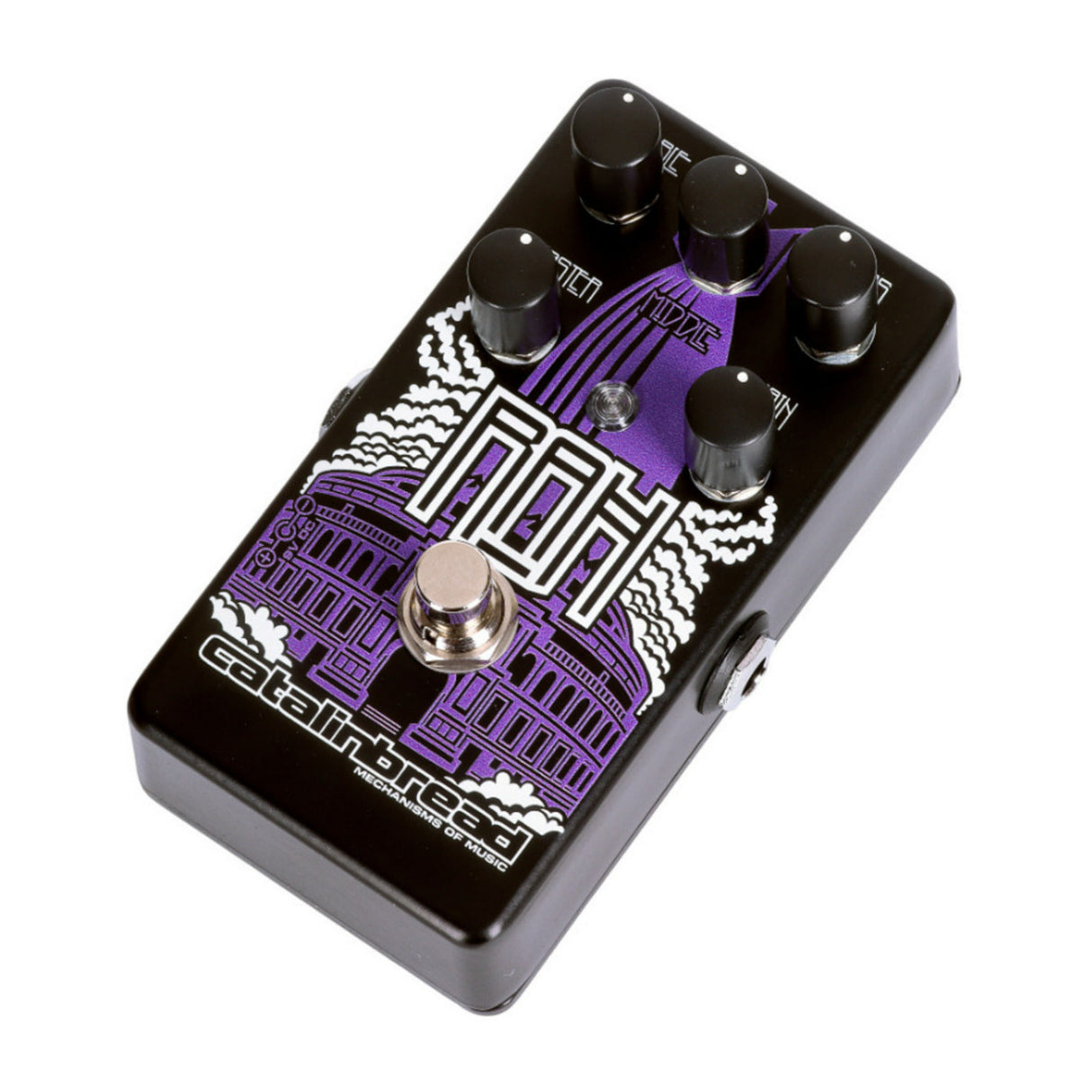 Catalinbread RAH Overdrive Effects Purple Pedal with Three Knob Tone Circuit