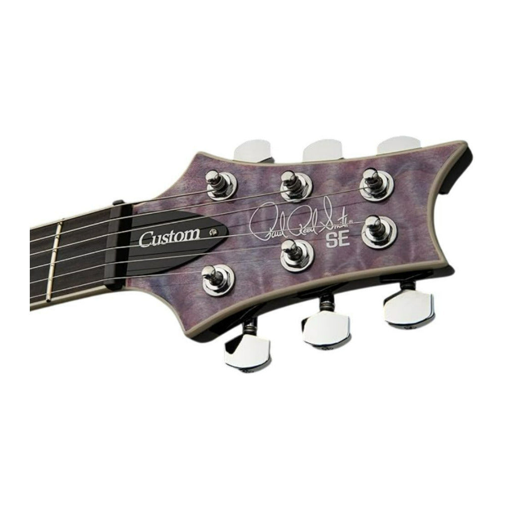 PRS SE Custom 24 Quilt Top 6 String Right Handed Violet Electric Guitar