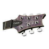 PRS SE Custom 24 Quilt Top 6 String Right Handed Violet Electric Guitar