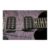PRS SE Custom 24 Quilt Top 6 String Right Handed Violet Electric Guitar