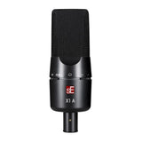 SE Electronics X1 A Black Condenser Microphone with Cardioid Polar Pattern