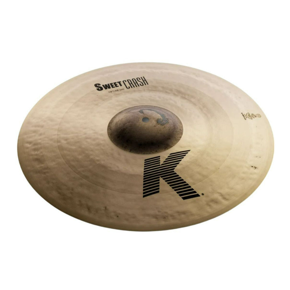 Zildjian K Sweet Crash 19 Inch Cymbal with Extra Thin Weight and Unlathed Bell