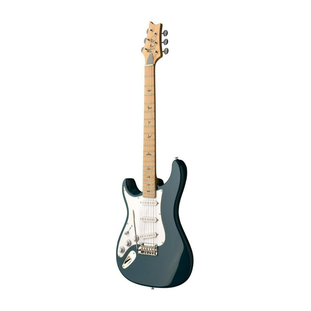 PRS SE Silver Sky Maple 6 String Left Handed Nylon Blue Electric Guitar