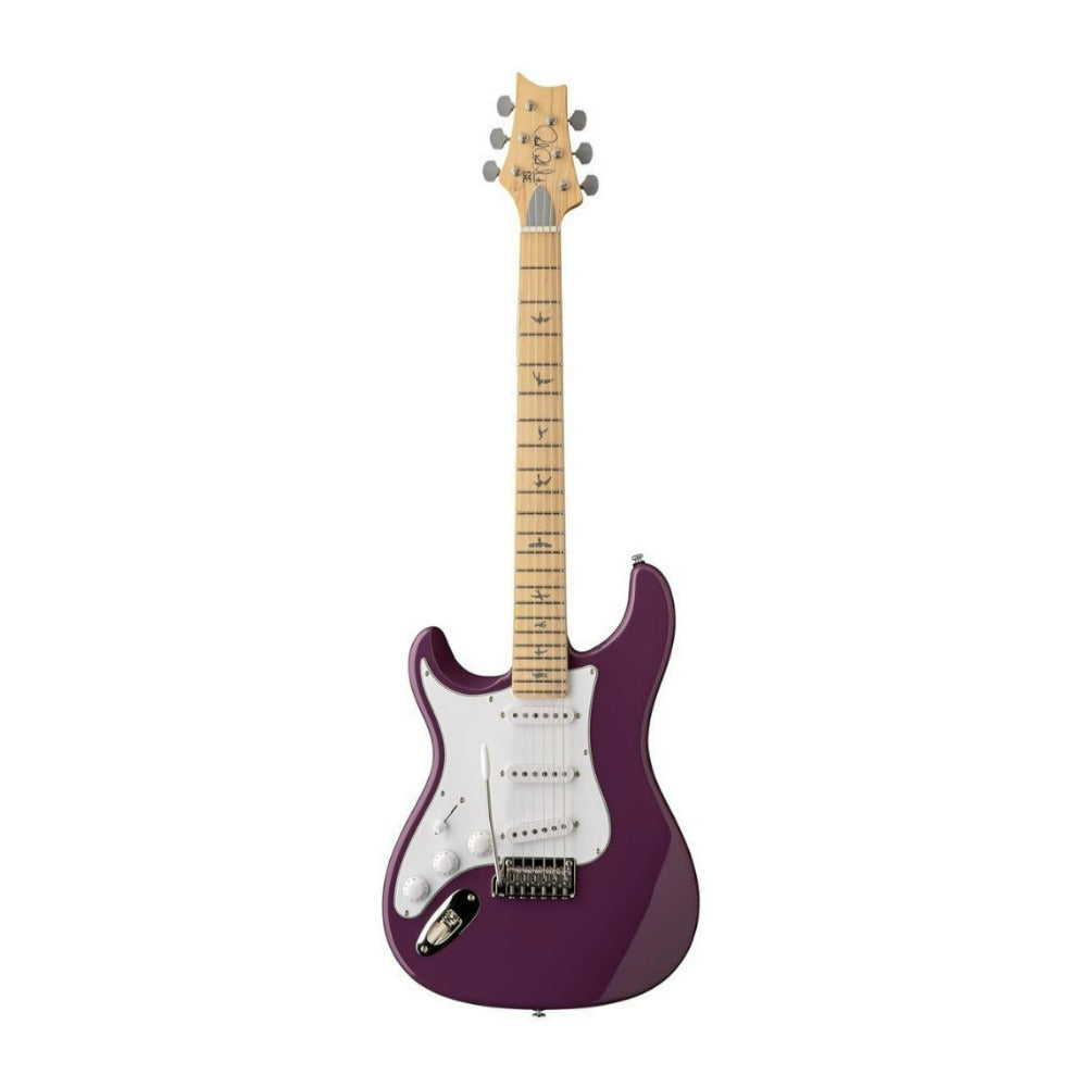 PRS SE Silver Sky Maple 6 String Left Handed Summit Purple Electric Guitar
